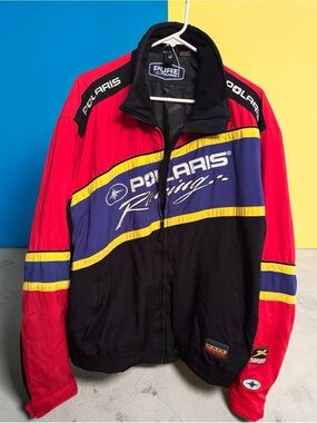Polaris Red and Black Performance Jacket